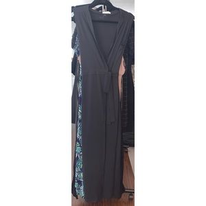 Pant Romper Black Size Medium